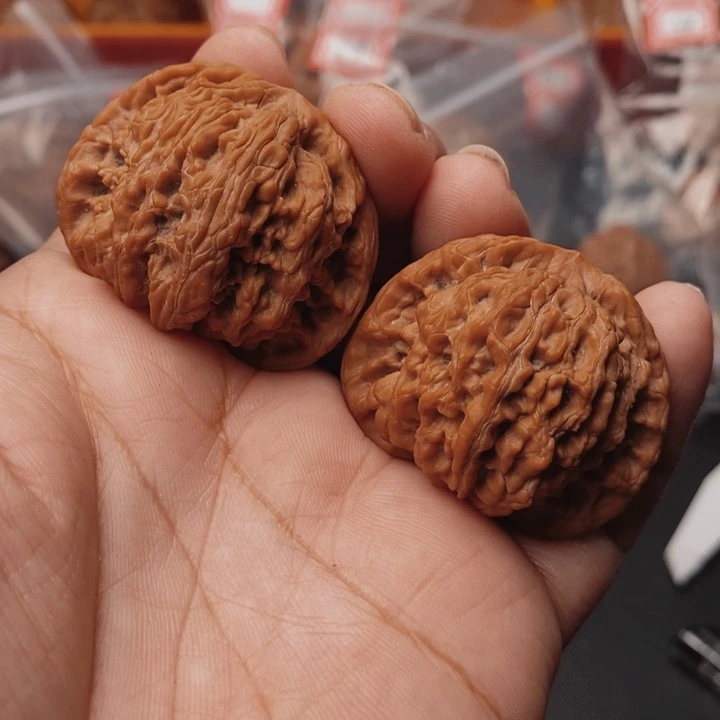 核桃野生40麒麟石子磨