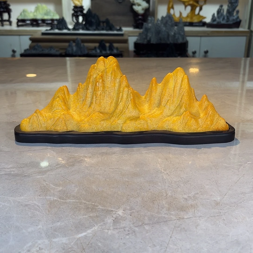 用***6陶灵璧石手工雕刻奇石摆件