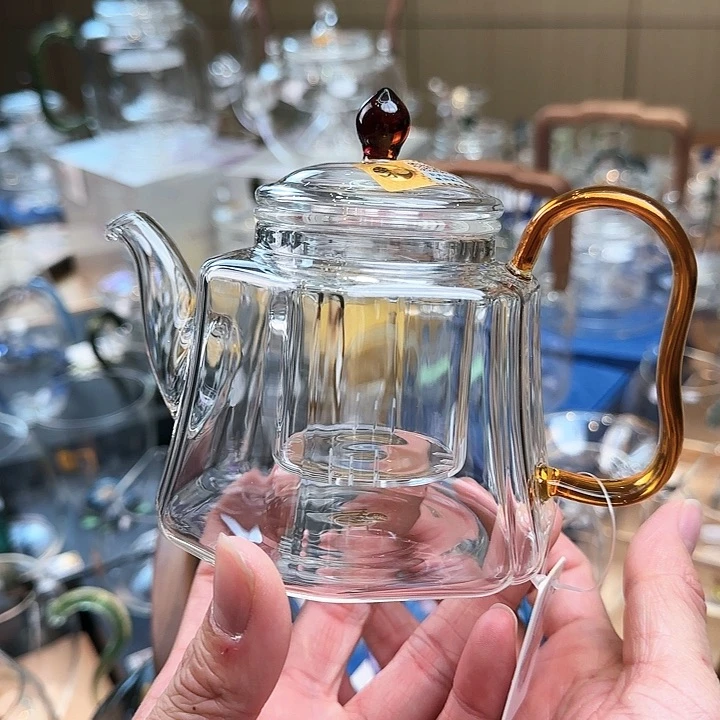 禾器琥珀色锦瑞壶