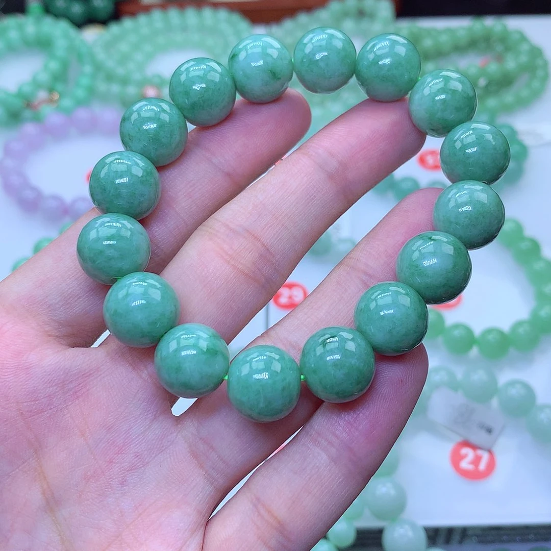 翡翠未镶嵌毛衣链