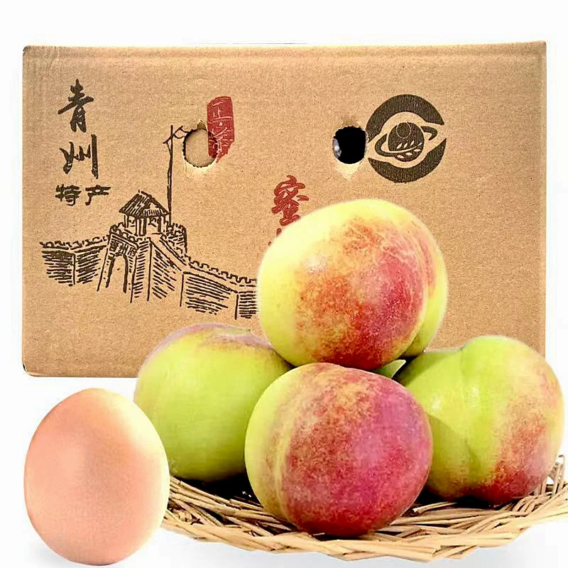 【小时候味道】老品种毛桃子山桃狗屎桃脆甜冬桃新鲜现摘孕妇水果