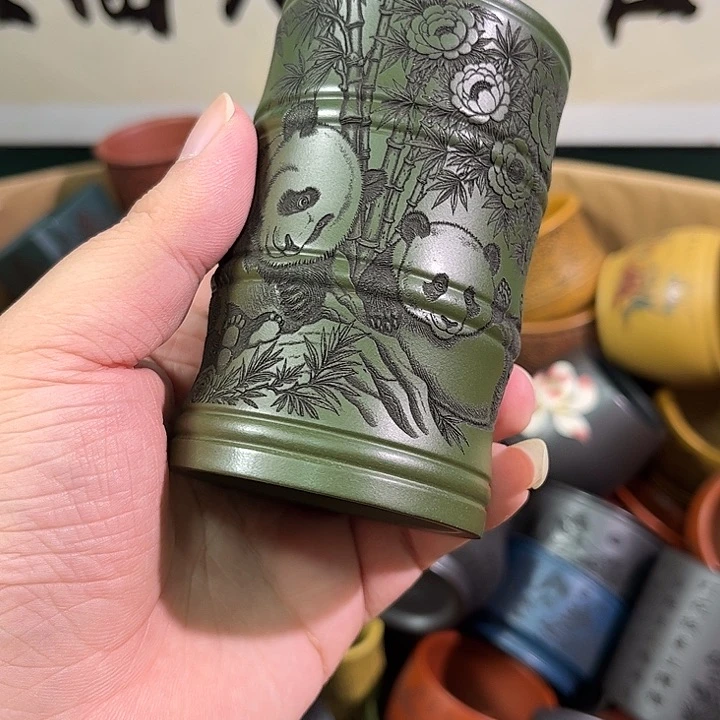 茶杯紫砂全手工紫砂主人杯