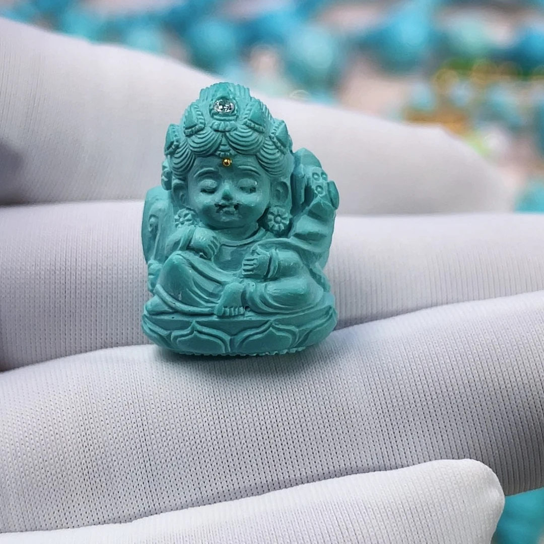 绿松石珠宝奇石未镶嵌