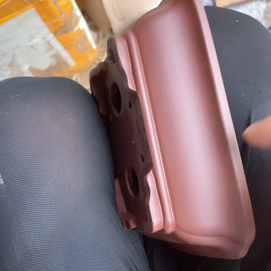 纯手工紫砂一组五只马槽