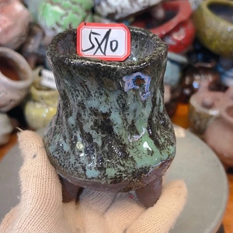 粗陶花盆手工花盆制作就这样