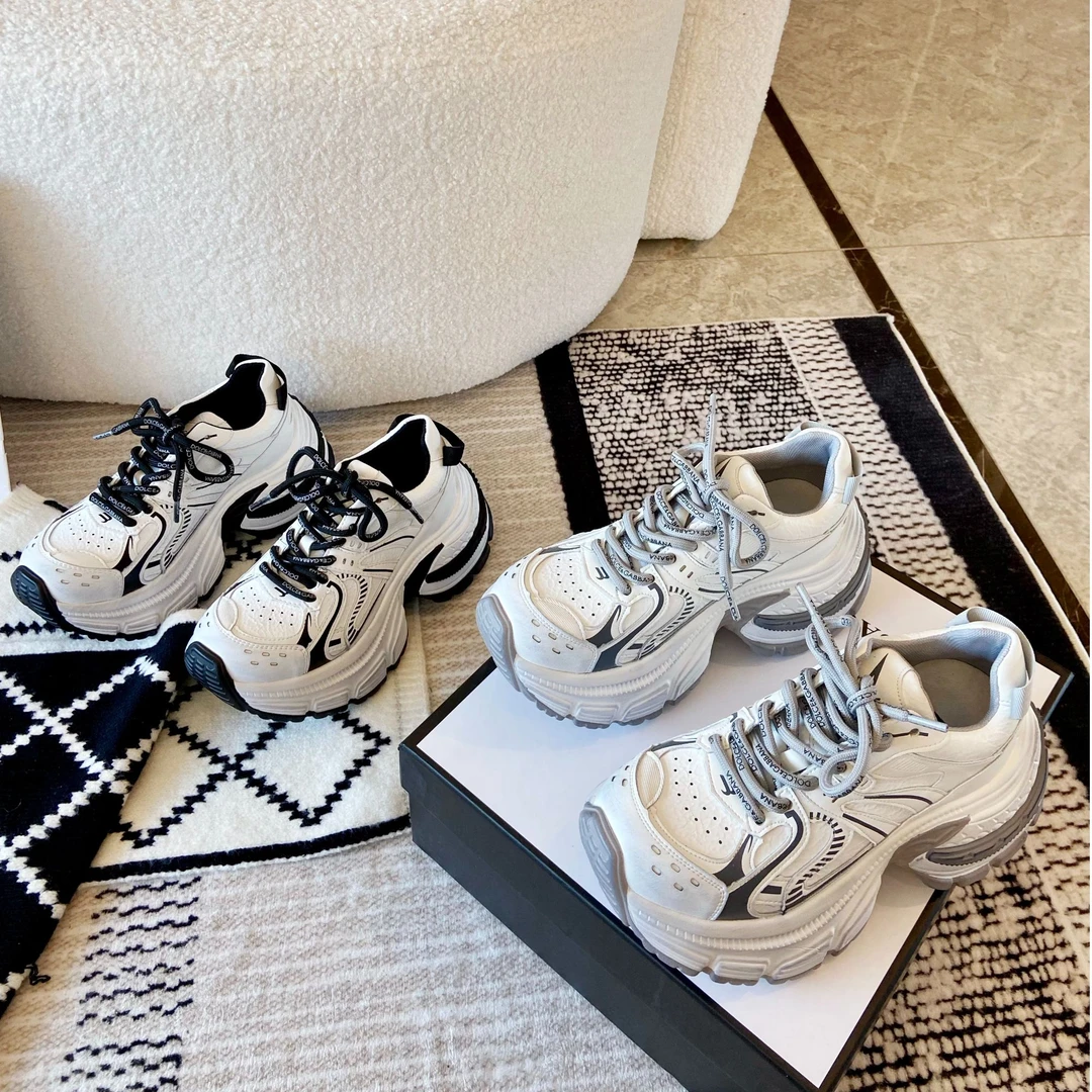 系带老爹鞋耐磨夏天春季时尚休闲鞋百搭网红女鞋休闲鞋透气鞋子