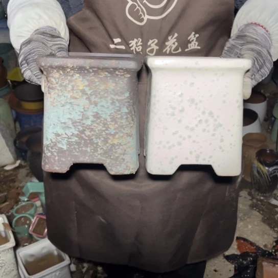 红陶口16高19瑕疵