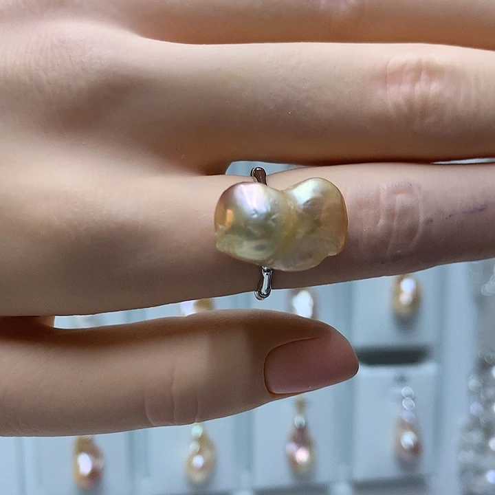 淡水珍珠未镶嵌巴洛克