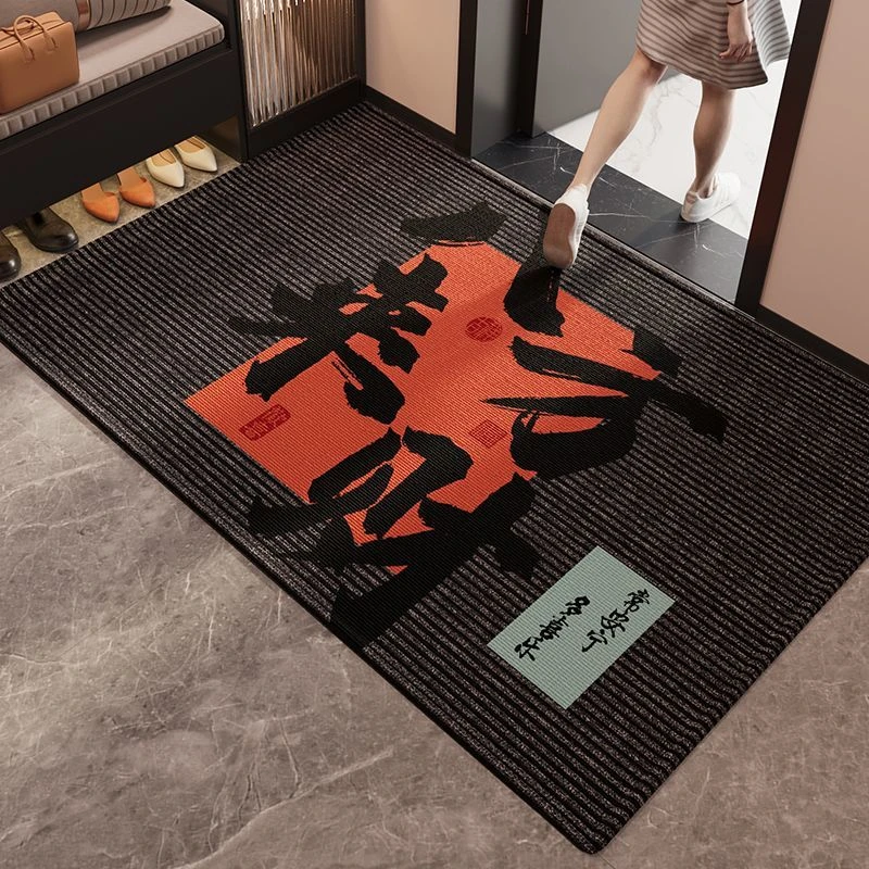 新款入户门地垫玄关大门口进门垫子防滑除尘耐脏地毯耐磨可裁剪
