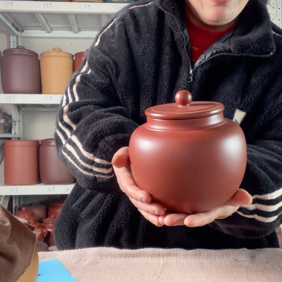 紫砂茶叶罐今天晚上