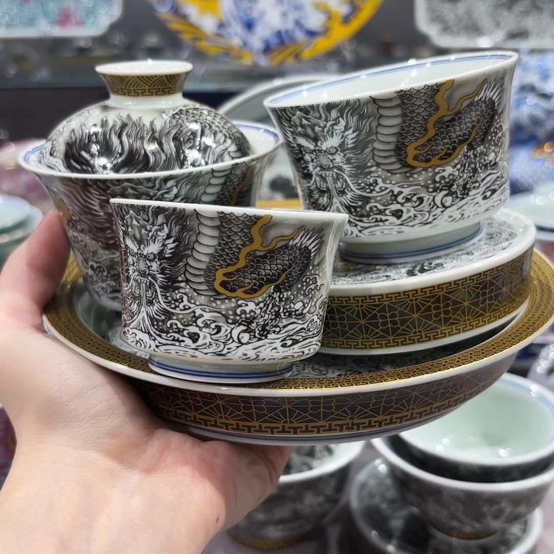 瓷片景德镇瓷器艺术半手