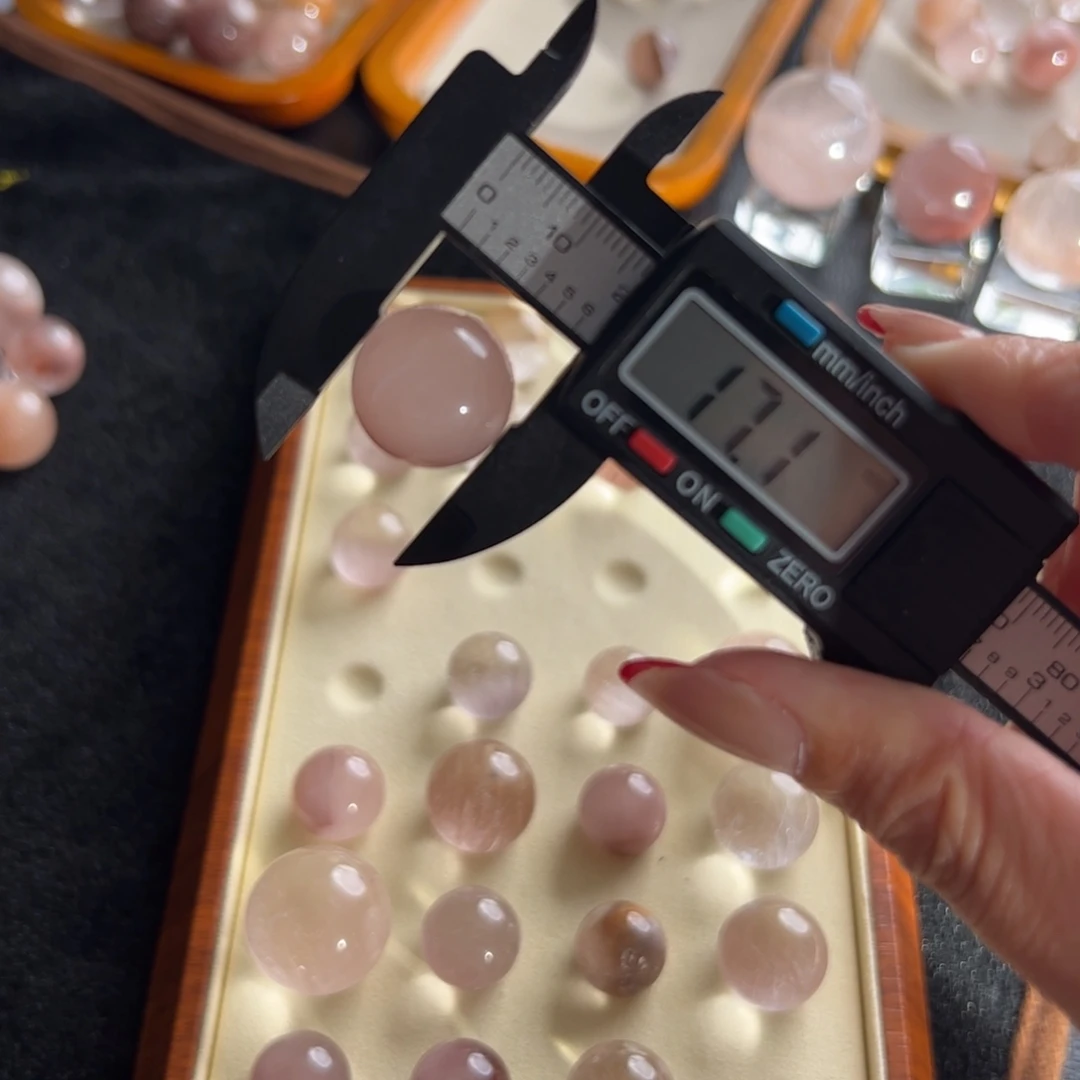 离***咪水晶手链未镶嵌17.1m定制通孔不退不换