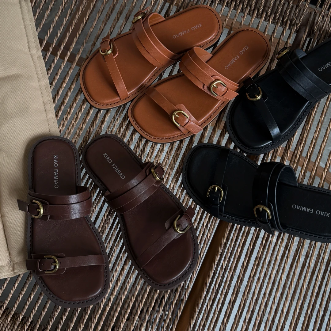 小发喵「角斗士之魂·罗马金扣凉拖新风尚｜奢享经典尊贵风范」777