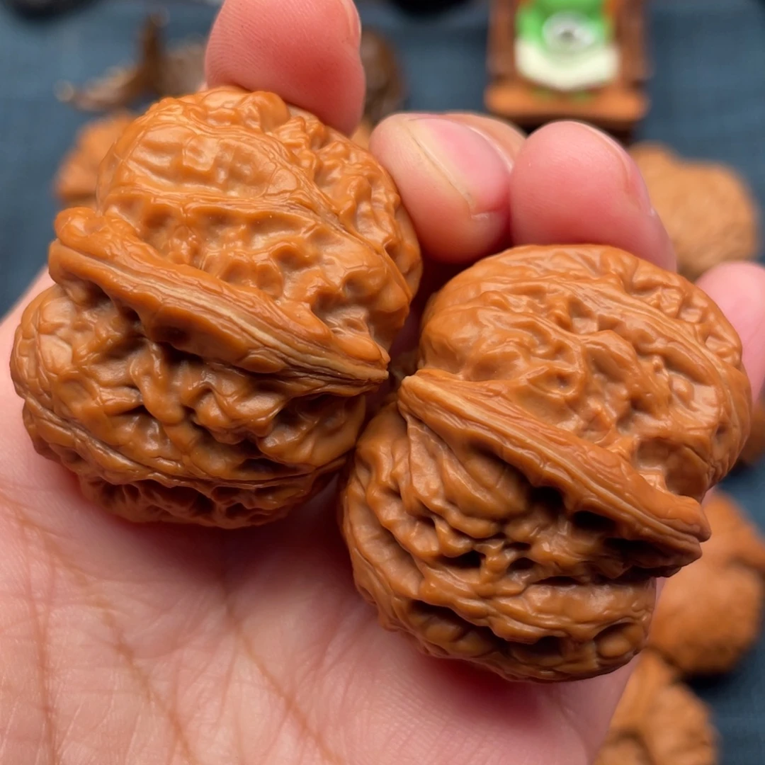 文玩核桃把件41精品平谷元宝全品