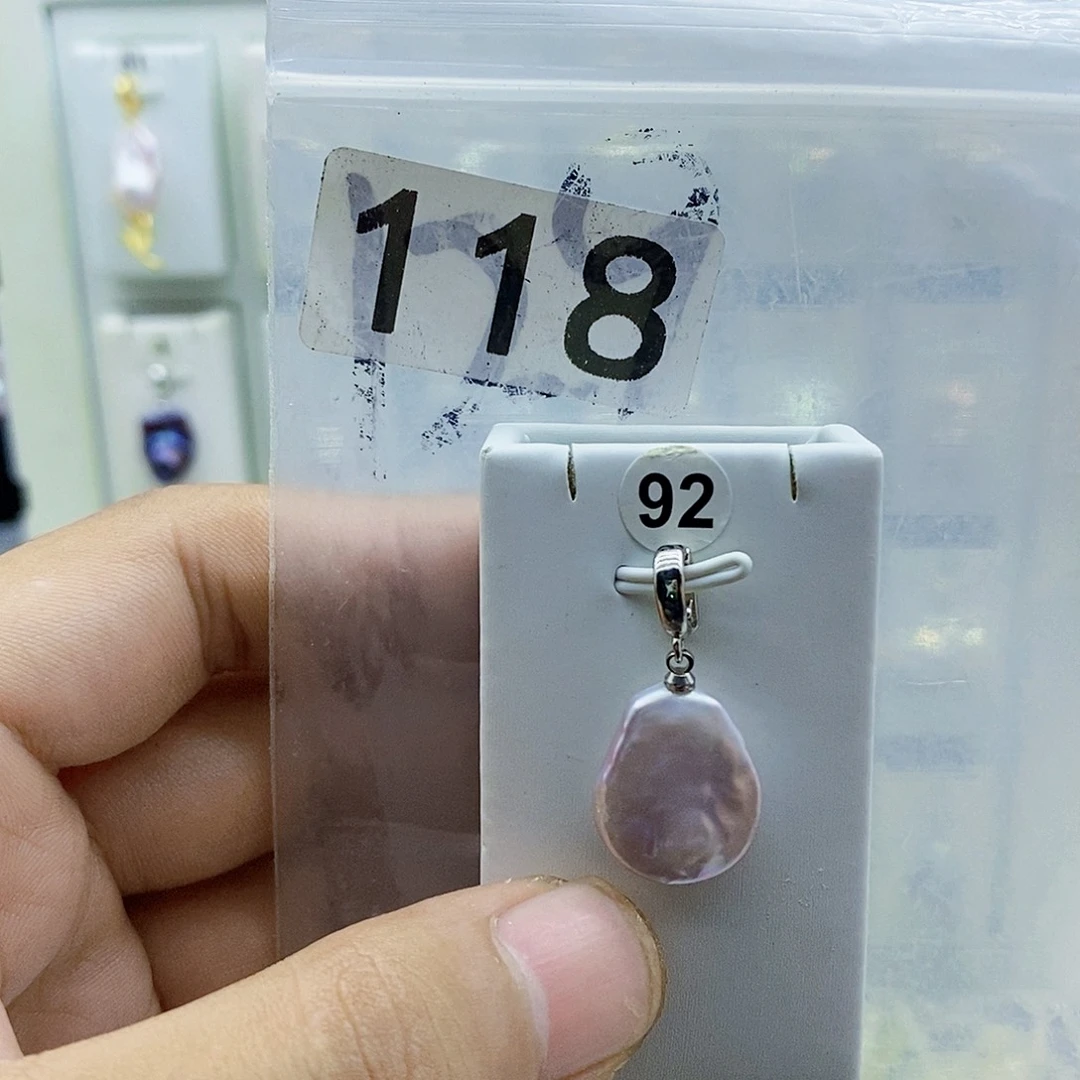 颈饰合金淡水珍珠