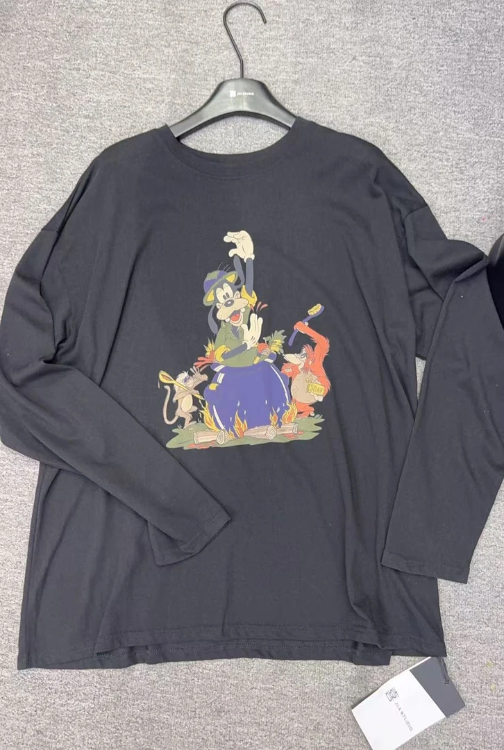 米多多 XJ#12662#潮流减龄卡通上衣