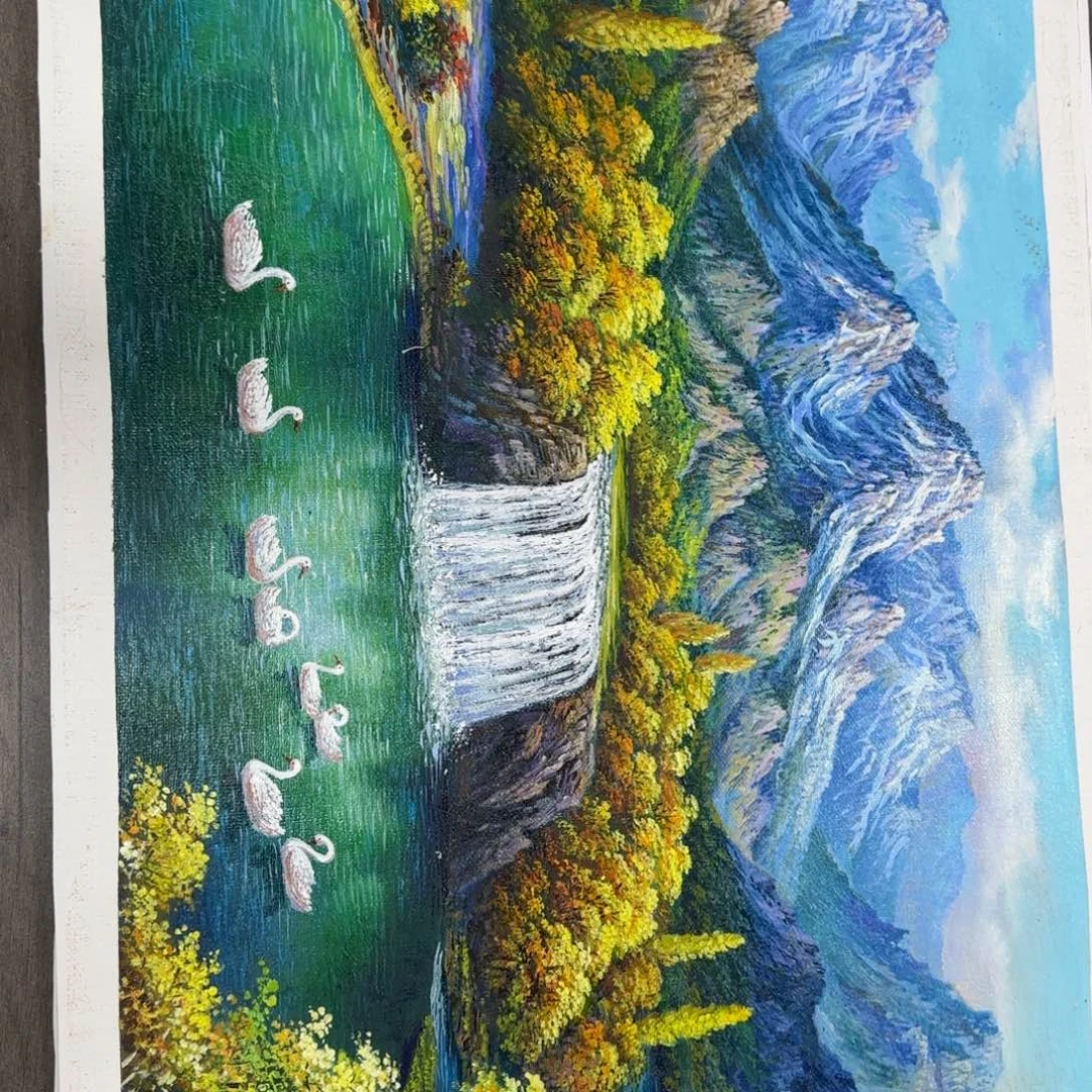 油画我也不知道为什么