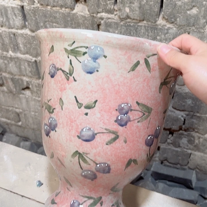 瓷片口23高28 瑕 景德镇陶瓷学院