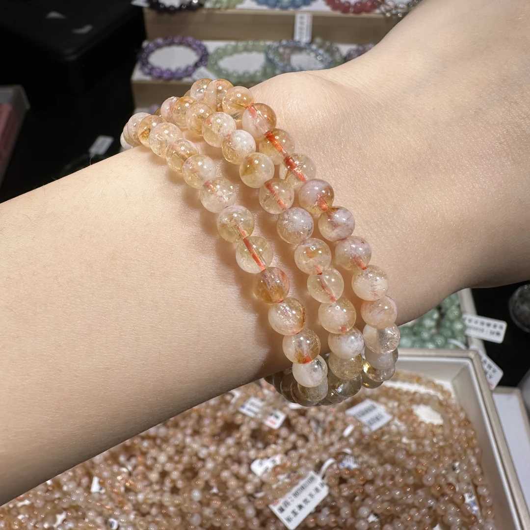 黄塔晶 蜂蜜奶盖多圈5mm+  保真保天然 【多样化发其一】