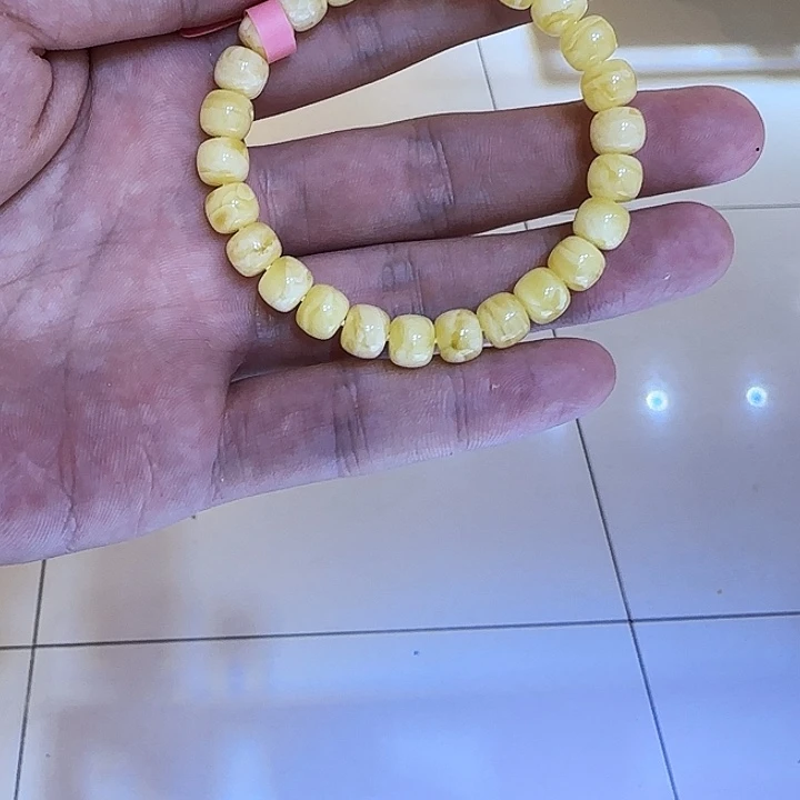 手链琥珀未镶嵌蜜蜡