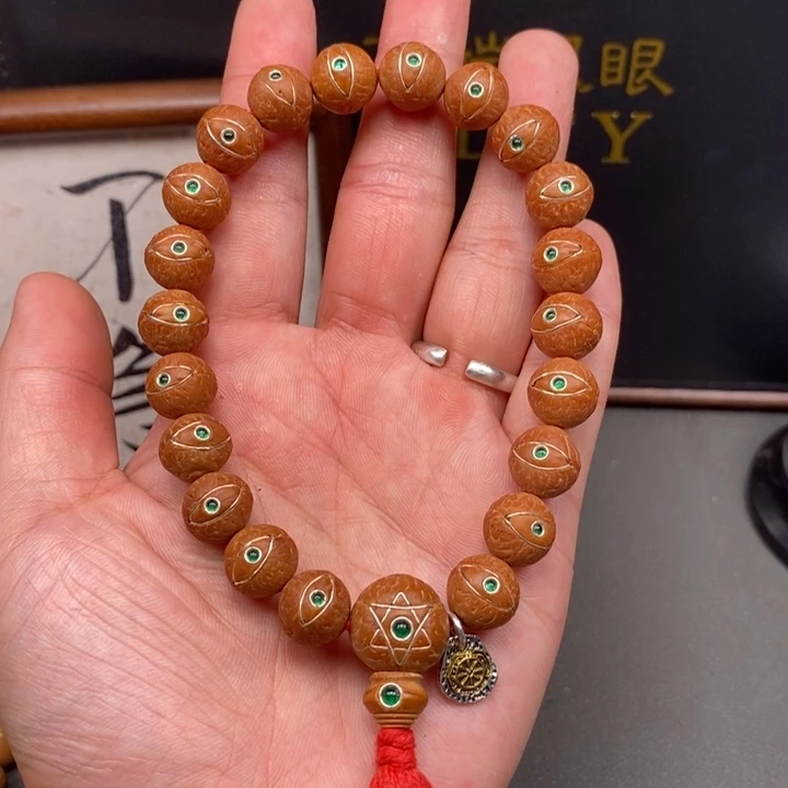 凤眼菩提手串尼泊尔