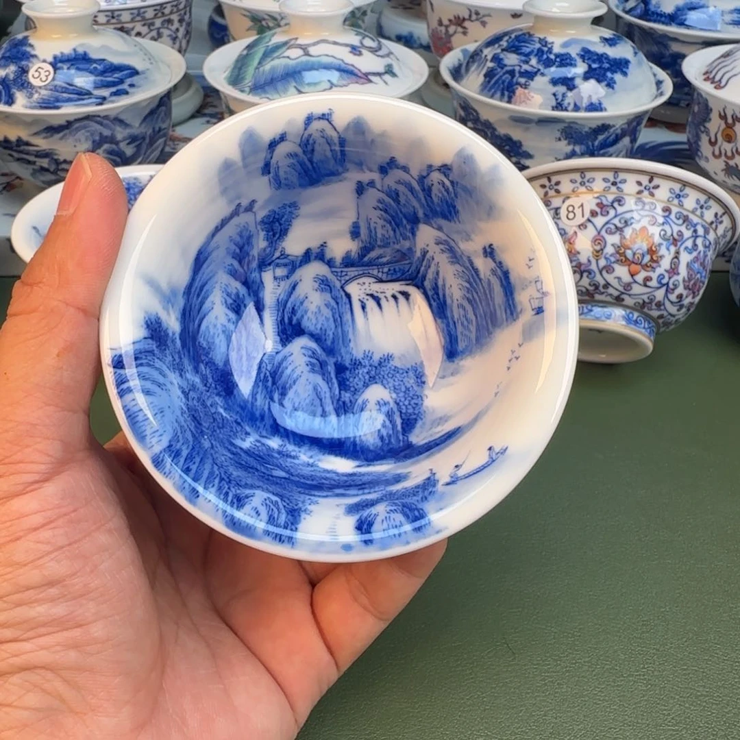 纯手工纯手绘茶具90