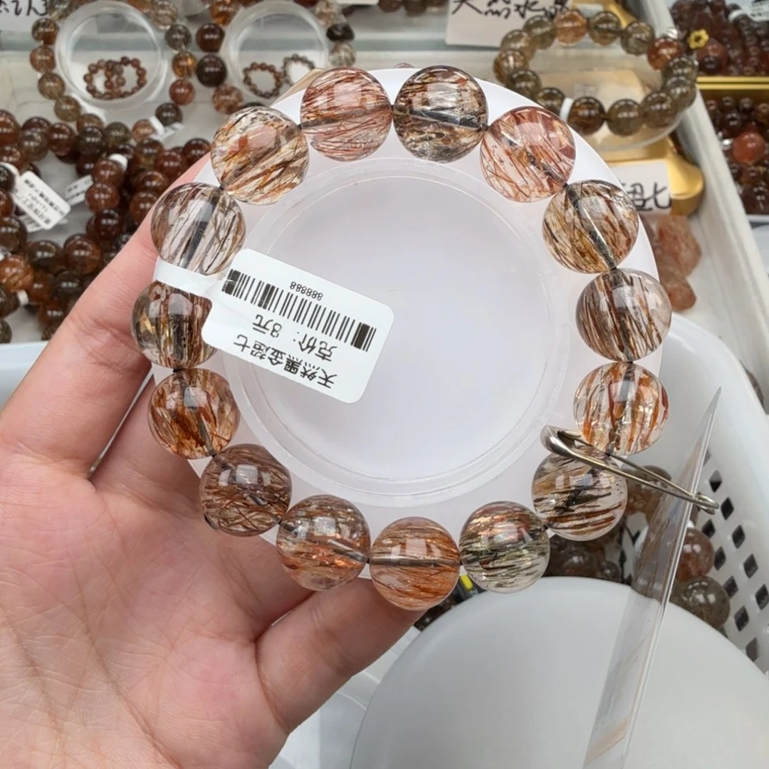 手链未镶嵌水晶黑金超七多样性发其一