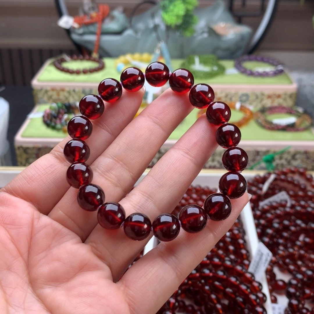 手串石榴石未镶嵌手串10.