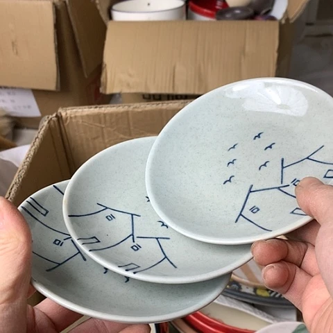 盘陶瓷制品满25拼单发货默认微瑕