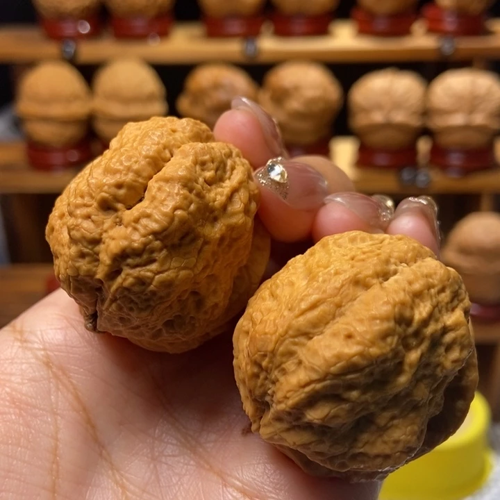 吊坠文玩核桃饕餮17