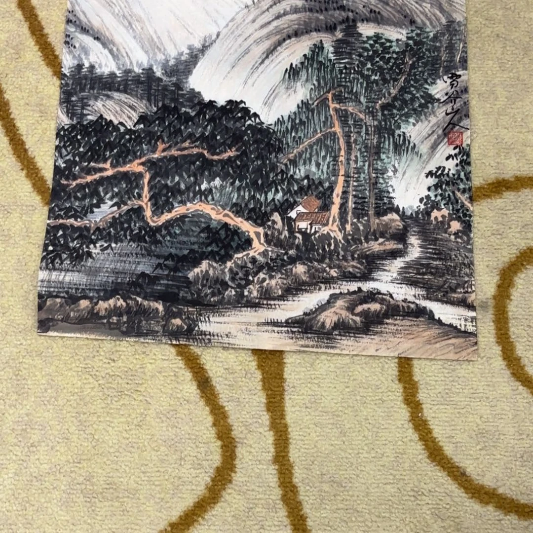 国画雪谷山人小品艺