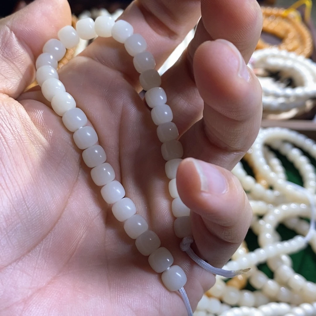 白玉菩提手串X*c菩提根