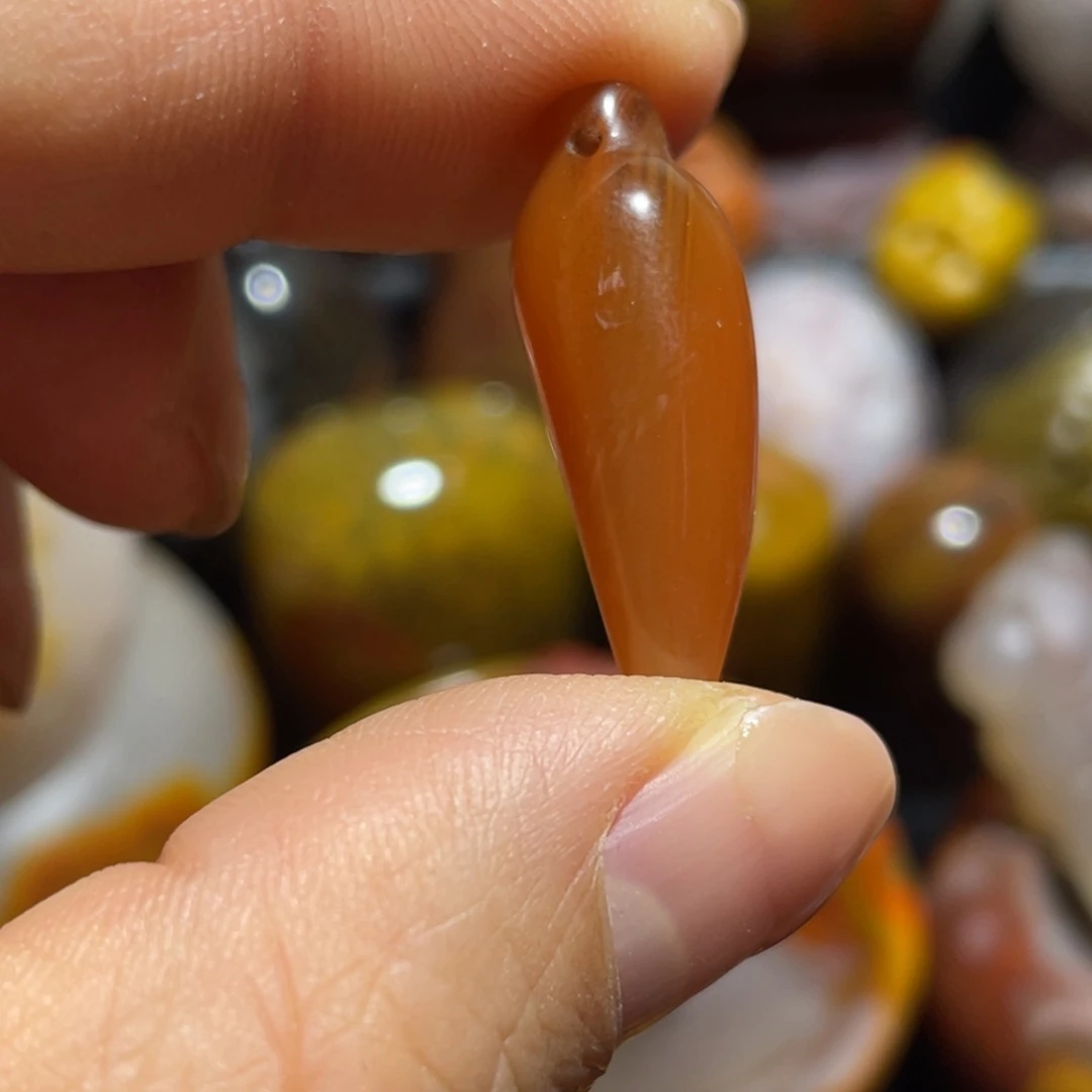 玛瑙/玉髓合金颈饰