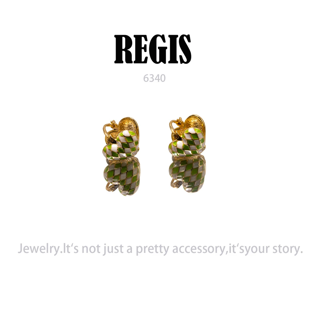 镀K金 REGIS   耳饰~6340