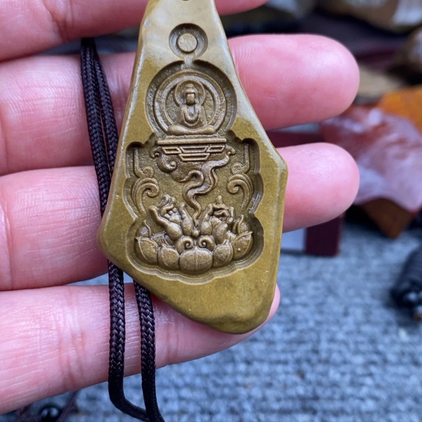 【闪购商品】原石雕刻手把件