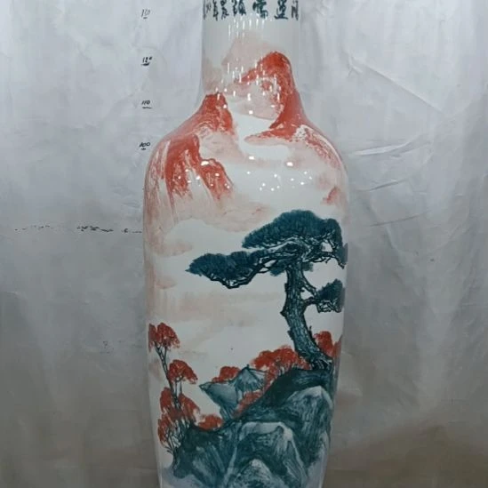 摆件瓷手绘鸿运当头A款1.4米一对