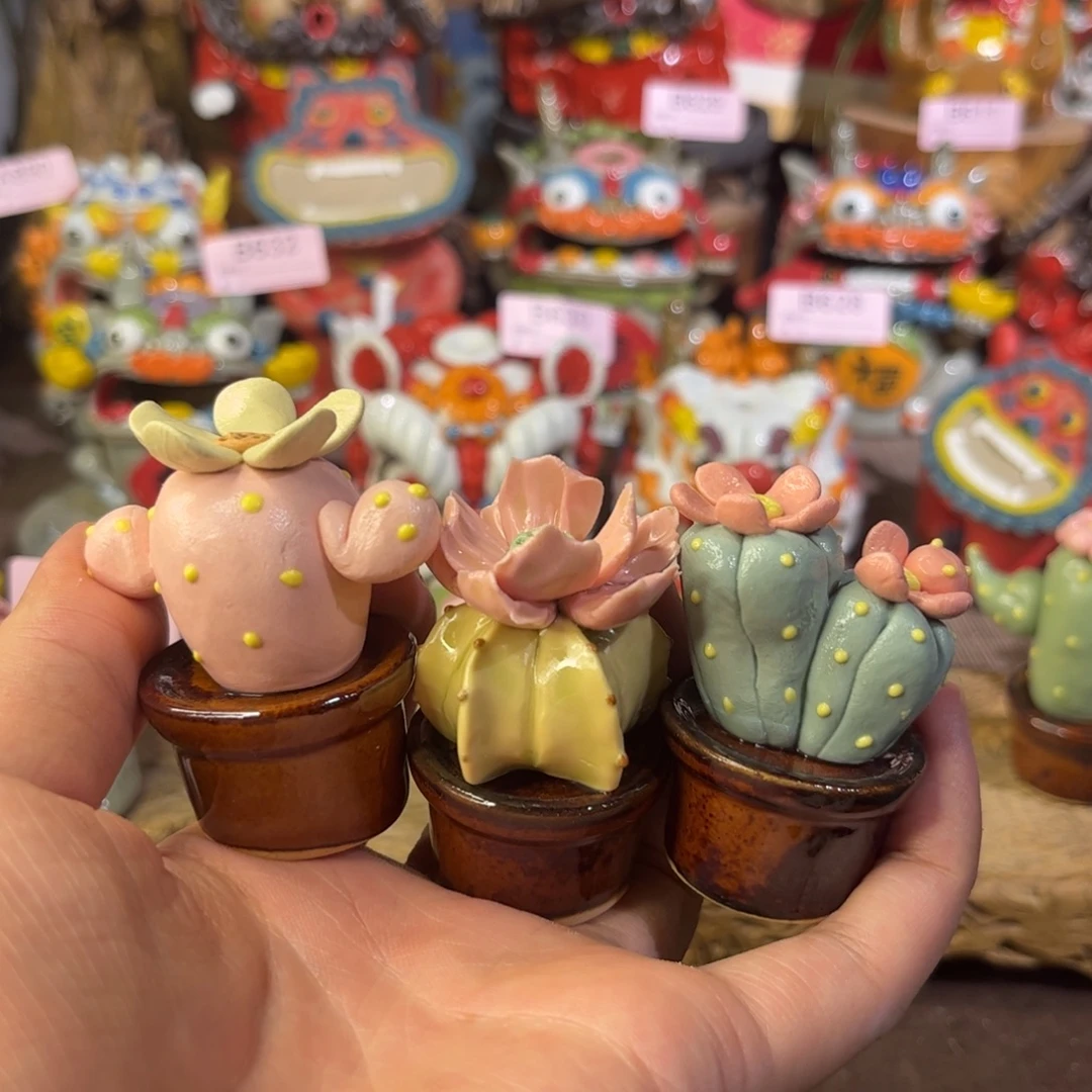 泥塑纯手工茶宠摆件