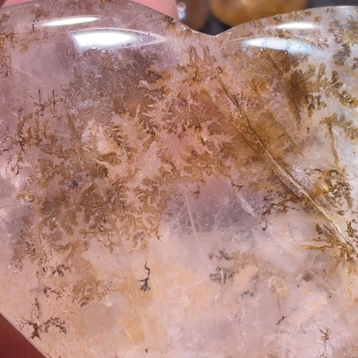 用***9发晶颈饰未镶嵌钛晶