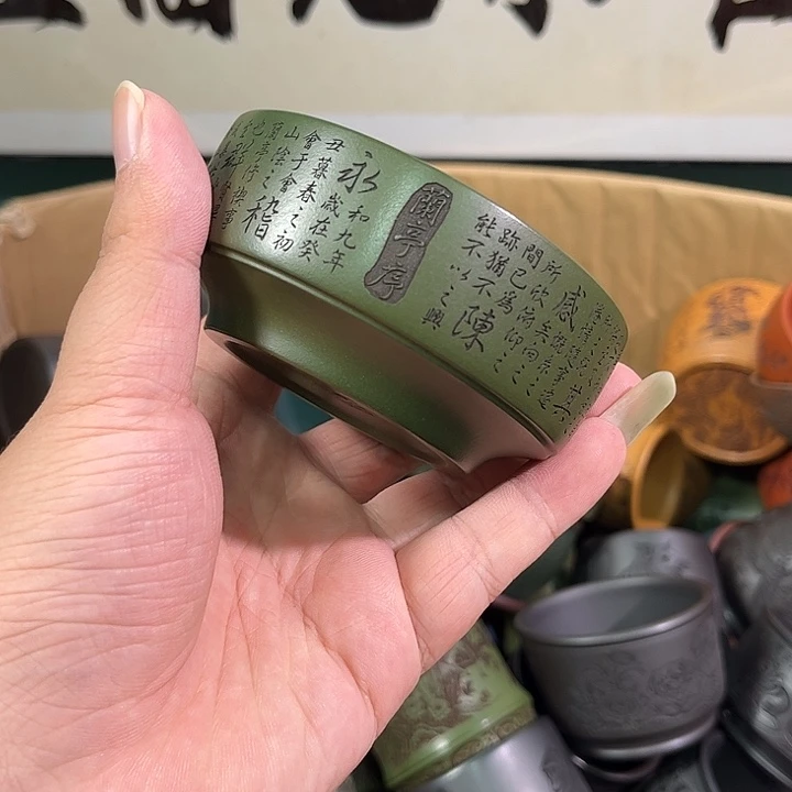 茶杯紫砂全手工紫砂主人杯