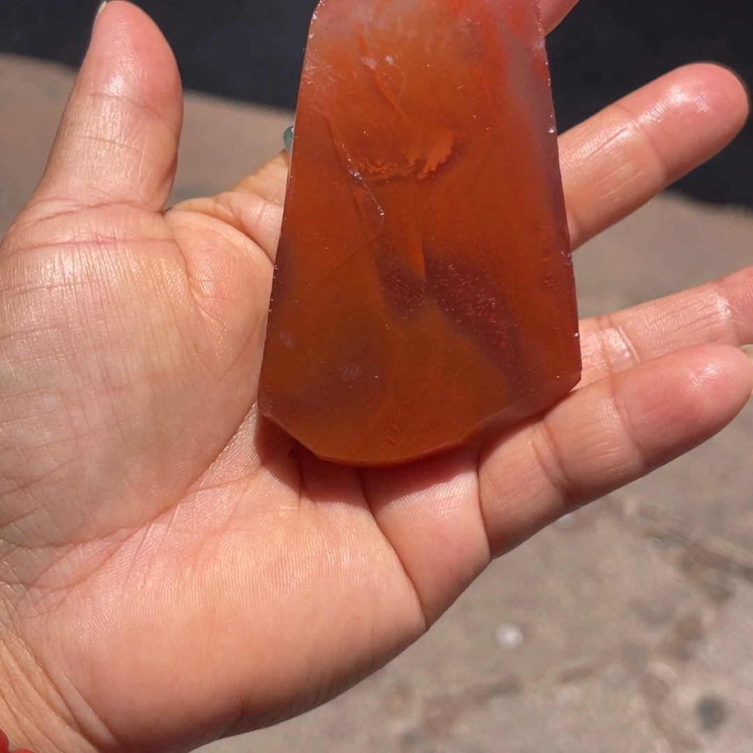 南红玛瑙未镶嵌吊坠(不含链)