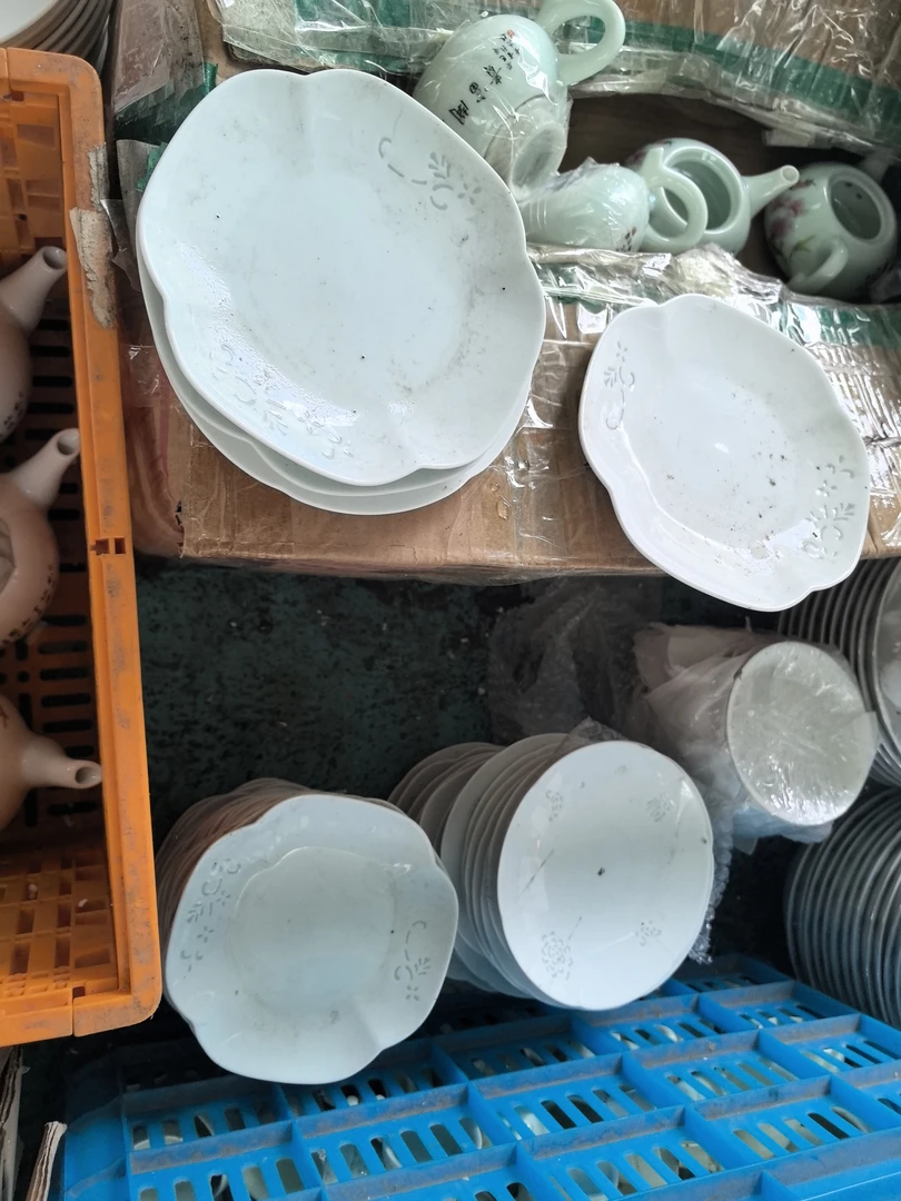 景德镇陶瓷玲珑6寸小碟不指定花色器形