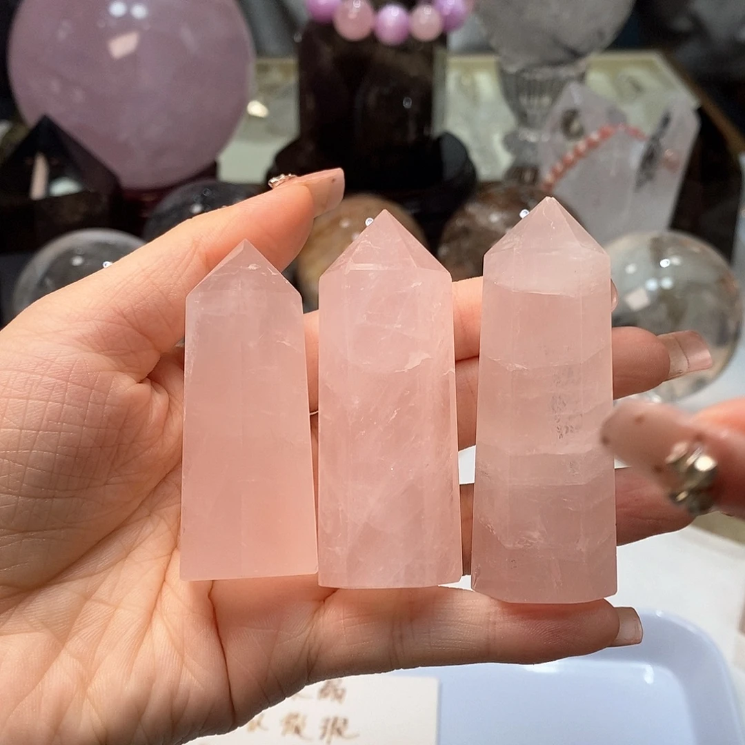 未镶嵌水晶珠宝半成品多样性发其一