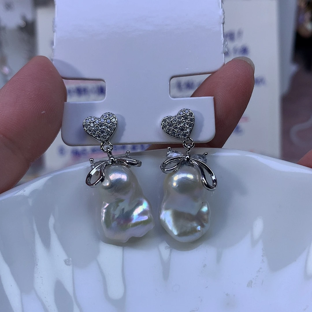 非金属合金福利耳饰4495