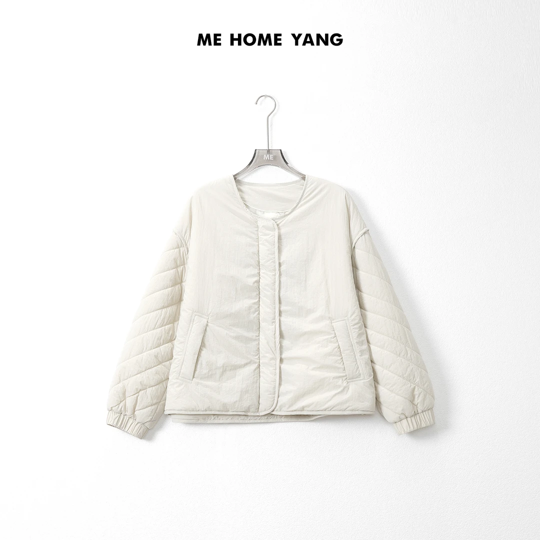 ME【欧包棉服】轻奢极简百搭潮流简约时尚潮流休闲通勤棉服MEQA2106