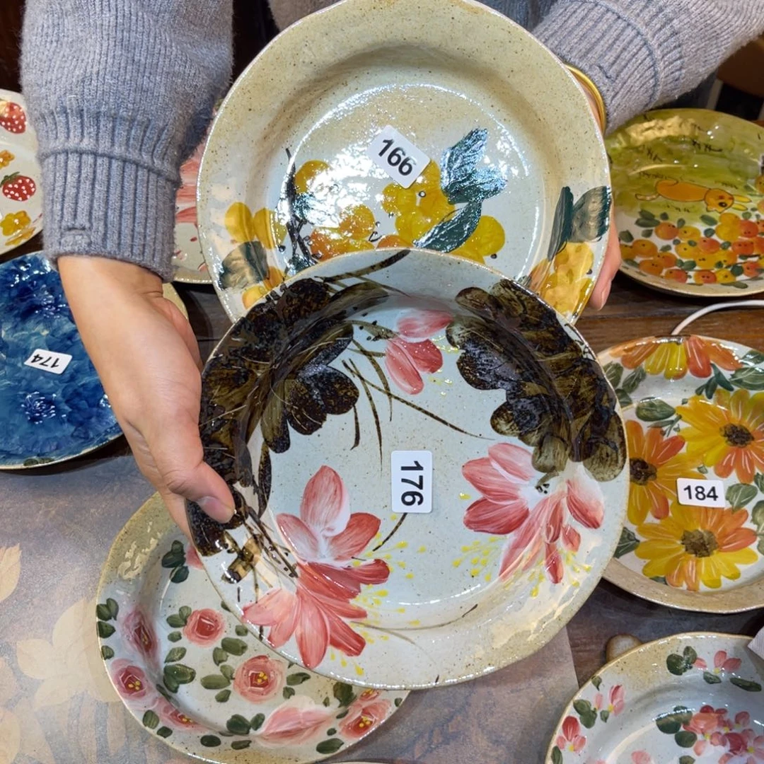 液***。瓷片景德镇手工制作