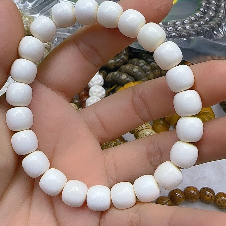 手串星月菩提193白坨坨10×0.9单圈