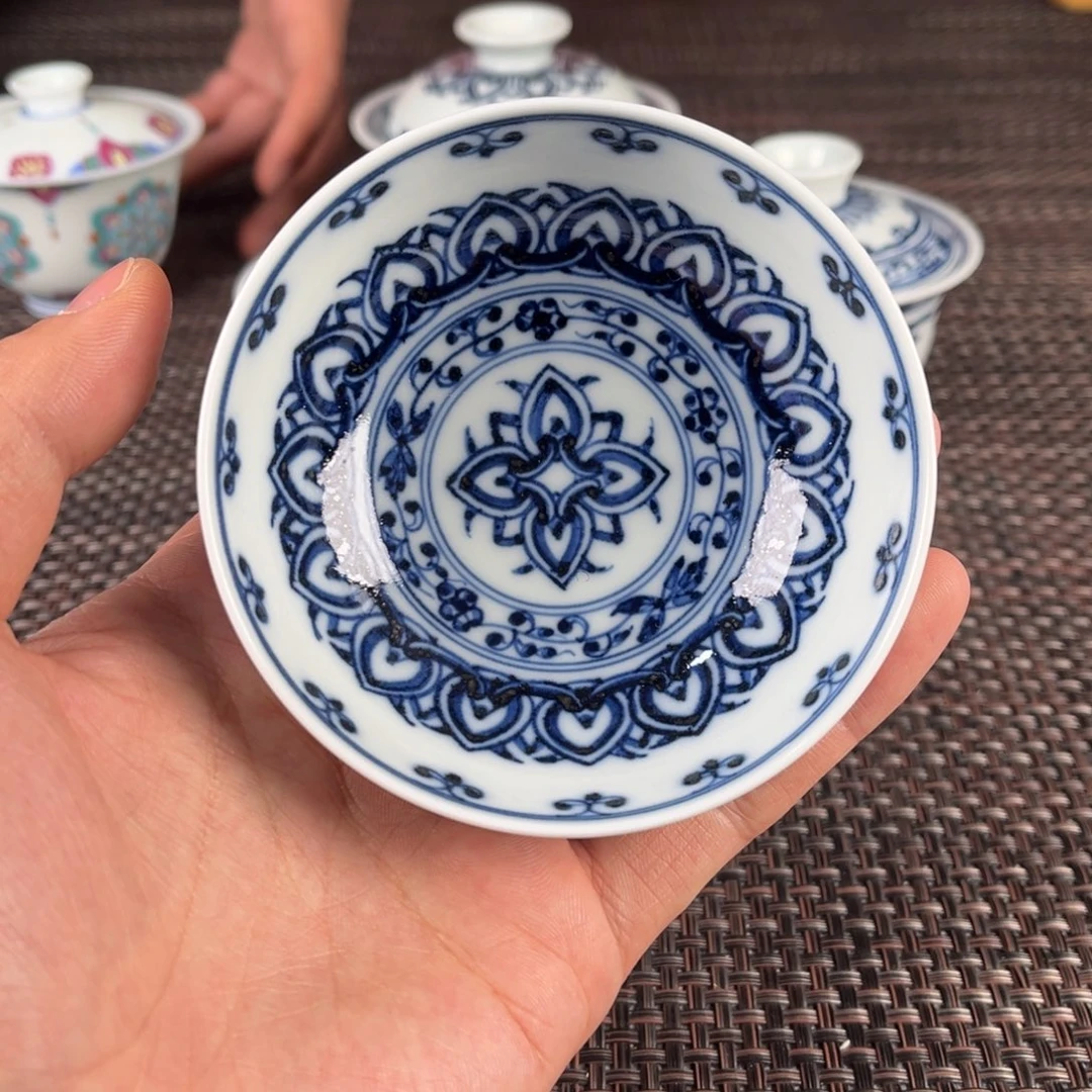 瓷片景德镇陶瓷杯子