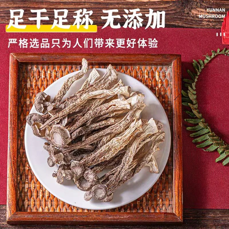 林下种植云南鹿茸菇干货