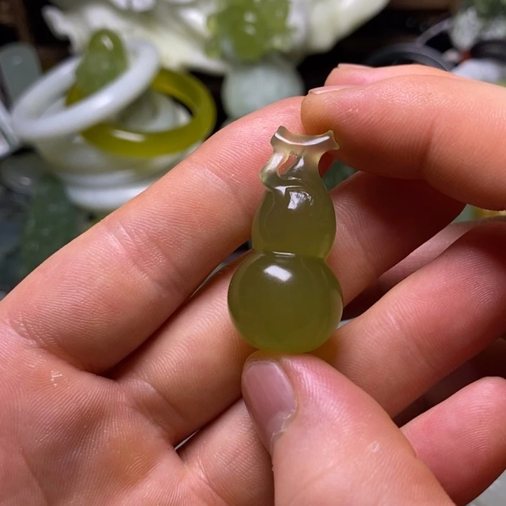 未镶嵌岫玉岫玉挂件