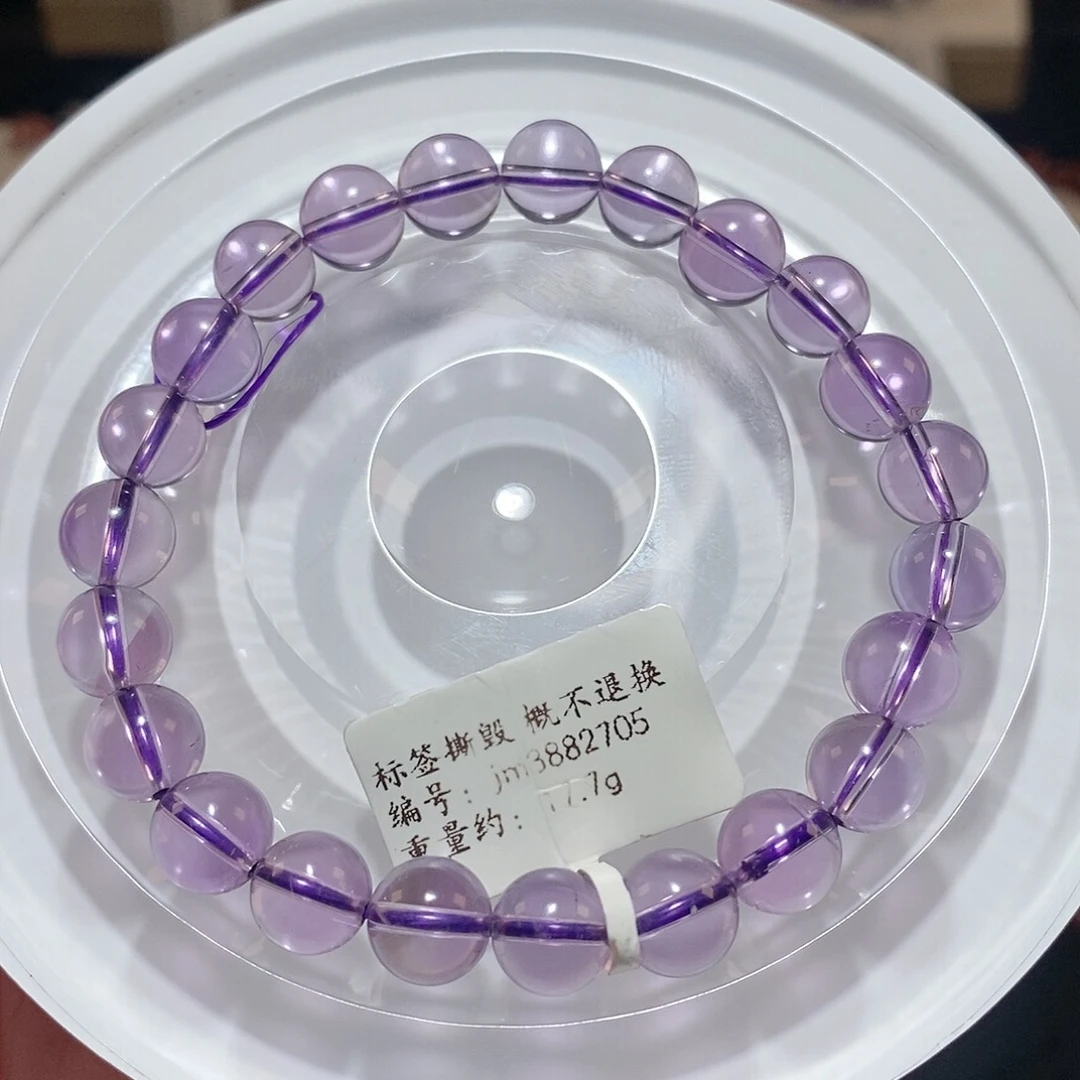 水晶手链未镶嵌F紫水晶8